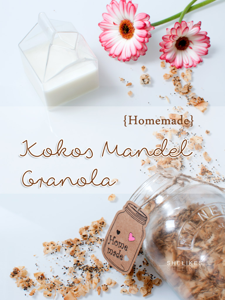 [Homemade] Kokos Mandel Granola